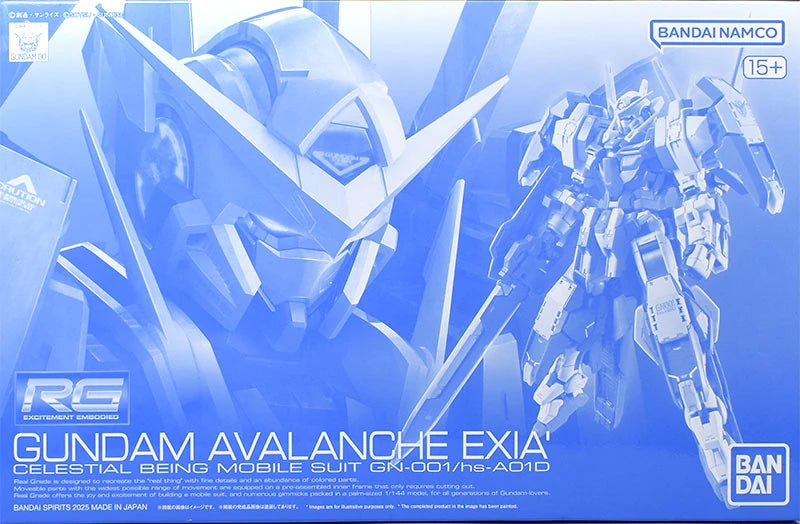 P-Bandai RG 1/144 GN-001/hs-A01D Gundam Avalanche Exia