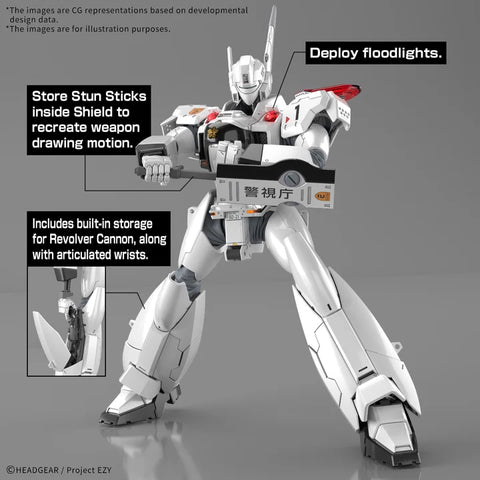 Bandai RG 1/48 :AV-98PLUS Patlabor Shinohara [ Ingram Plus ]