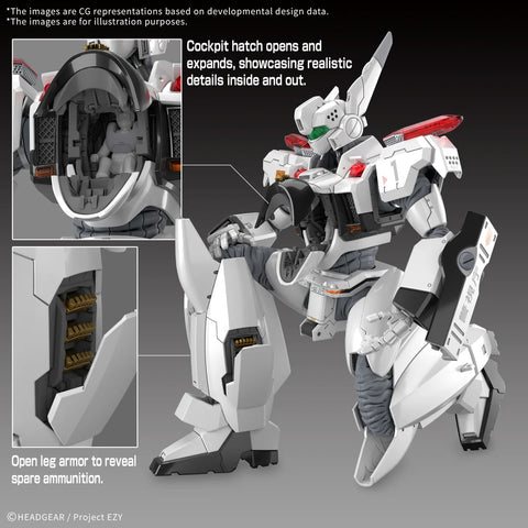 Bandai RG 1/48 :AV-98PLUS Patlabor Shinohara [ Ingram Plus ]
