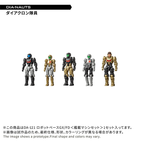 Takara Tomy 1/60 : DA-121 Robot Base GX/FD ( Carrier-Based Machines Set )