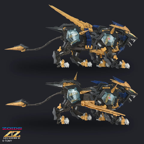 Takara Tomy Zoids 1/72 : AZ-14/EZ-054 Liger Zero X [ Lion Type ] T-Spark