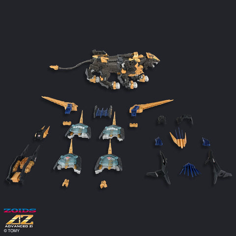 Takara Tomy Zoids 1/72 : AZ-14/EZ-054 Liger Zero X [ Lion Type ] T-Spark