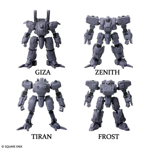 Square Enix : Front mission Structure Arts Plus 1/72 Scale Plastic Model Kits Series Additional Selection Vol.1