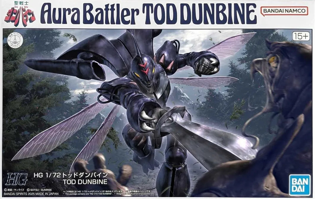 P-Bandai HG 1/72 : Aura Battler - Tod Dunbine