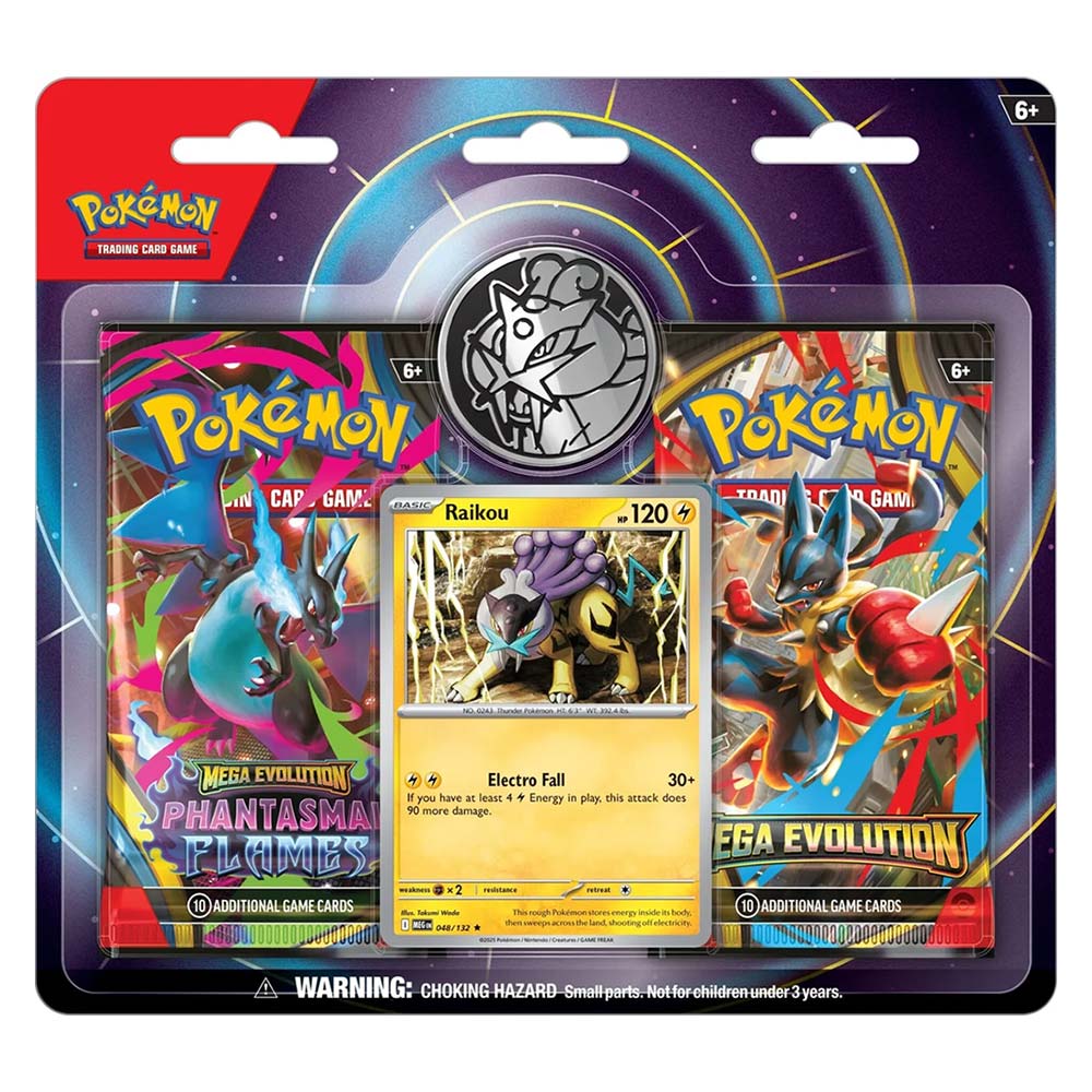 Pokemon TCG : 2PK Blisters - Raikou