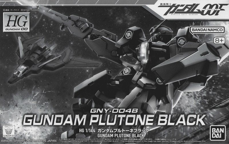 P-Bandai HG 1/144 GNY-004B Gundam Plutone Black