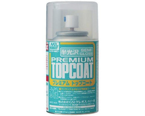 Mr Premium Water Based Topcoat Semi Gloss B-602