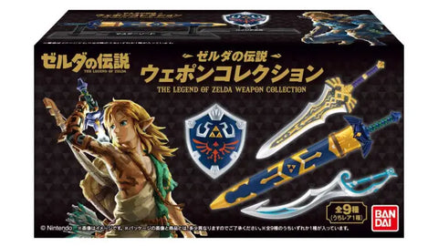 Bandai  Shokugan : The Legend Of Zelda Weapon Collection ( Without Gum )