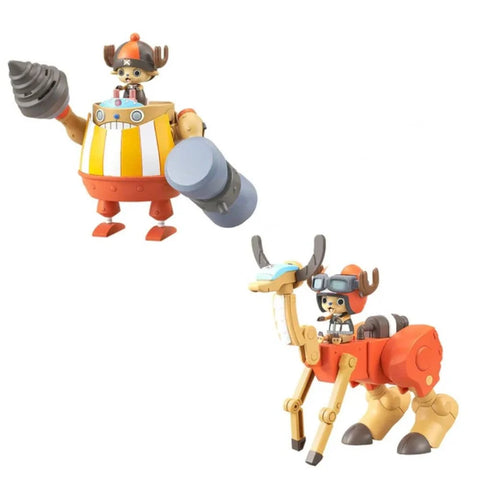 Bandai One Piece : Chopper Robo Super 4&5 ( Kung Fu Tracer & Walk Hopper )