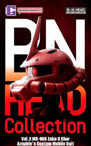 BN Head collection vol.3 MS-06S ZAKU II