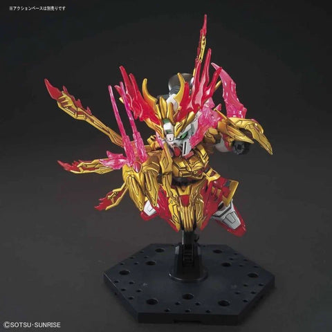 Bandai SDW Sangoku Soketsuden : Yan Huang Zhang Fei Burning Gundam