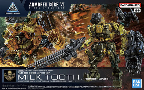 Bandai 30MM : Armored Core VI Fires Of Rubicon RaD CC-3000 Wrecker MilkTooth/ Honest Brute