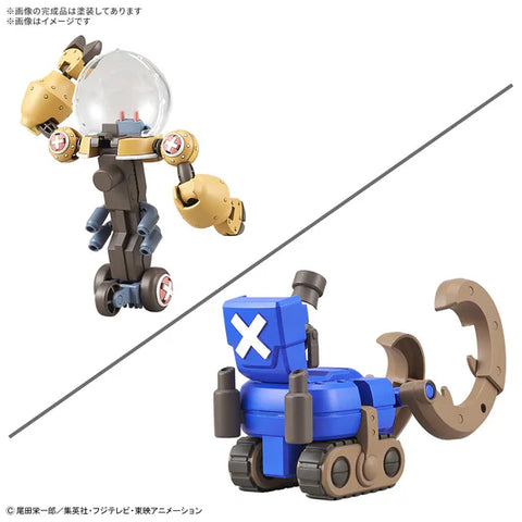 Bandai One Piece : Chopper Robo Super 2&3 ( Heavy Armor & Horn Dozer )
