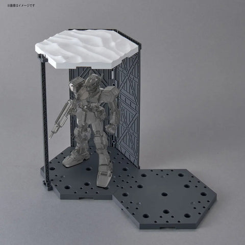 Bandai : Customize Scene Base 03 ( SnowField Ver. )