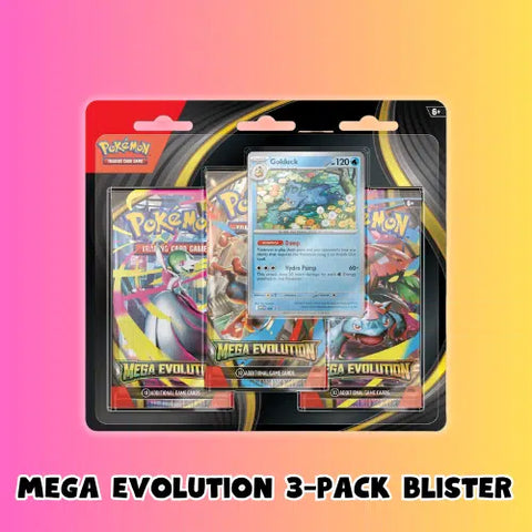 TCG Mega Evolution - 3 Booster Blister