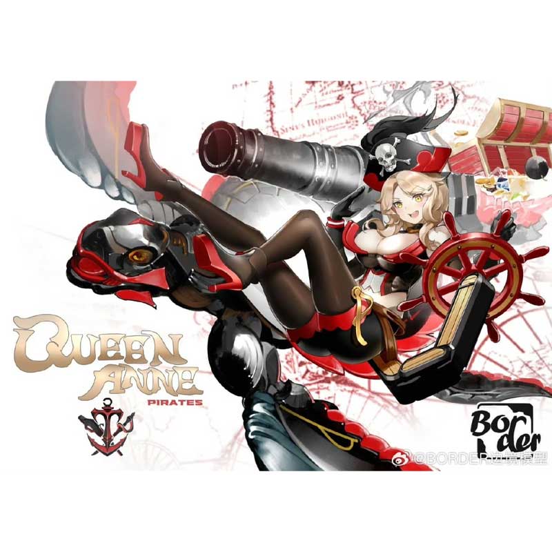 Border : 1/12 BA-003 Queen Anne Priates