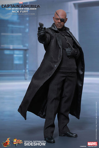 Hot Toys Figures 1/6 MMS-169 Marvel Avengers : Nick Fury ( Pre-Owned/ Displayed )