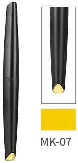 DSPIAE MK-07 Mecha Yellow Acrylic Soft Tipped Markers