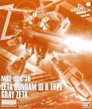 MG 1/100 MSZ-006-3B Zeta Gundam III B Type Gray Zeta P-Bandai