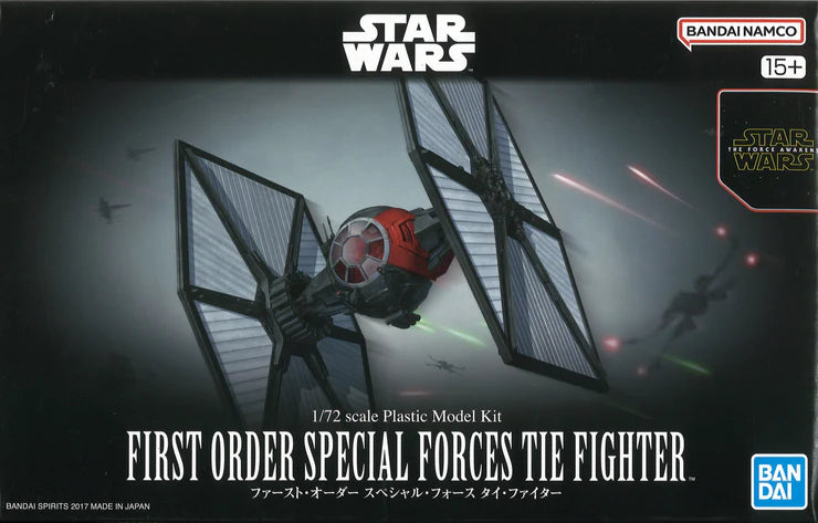 Bandai 1/72 First Order Special Forces Tie Fighter ( The Force Awaken )