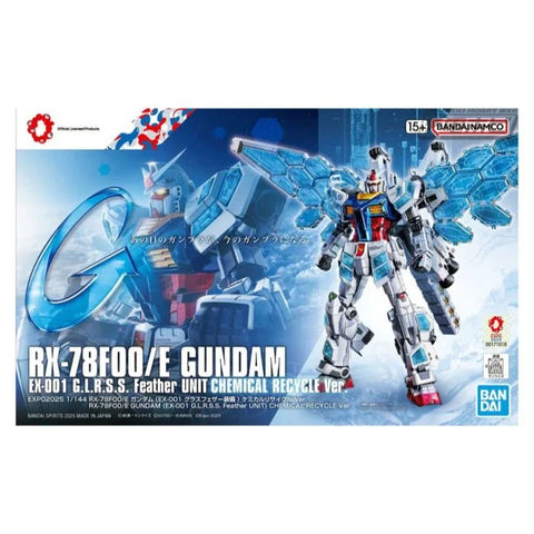 Bandai 1/144 : RX-78F00/E Gundam [ EX-001 G.L.R.S.S Feather Unit Chemical Recycle Ver. ]