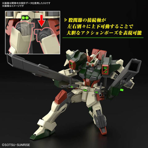 Bandai  HG 1/144 : ZGMF-103HD Lightning Buster Gundam
