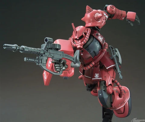 Bandai The Origin HG 1/144 : MS-06S Zaku II [ Red Comet Ver. ]
