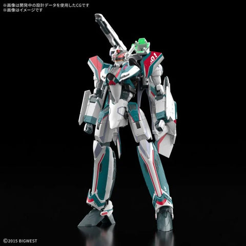 Bandai HG 1/100 : Marcoss Delta VF-31S Siegfried ( Arad Molders Use ) Deluxe Set