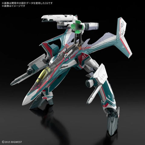 Bandai HG 1/100 : Marcoss Delta VF-31S Siegfried ( Arad Molders Use ) Deluxe Set