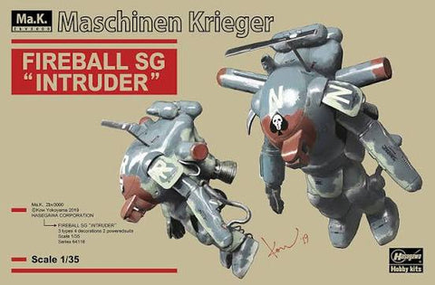 Hasegawa Ma.k. 1/35 : Maschinen Krieger Fireball SG [ Intruder ]