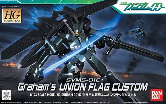 Bandai HG 1/144 : SVMS-01E Graham's Union Flag Custom