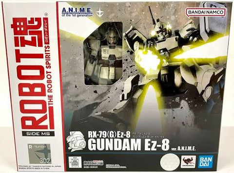 Bandai Tamashii Nation The Robot Spirits [ Side MS ] : RX-79(G)Ez-8 Gundam Ez-8 + MS-07B-3 Gouf Custom + The 08th MS Team Option Parts Set 03 [ Ver.A.N.I.M.E. ] 3in1 Set