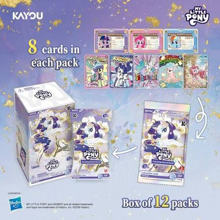 Kayou TCG : My Little Pony - Friendship Eternal Cards [ CCG-Moon Edition ] Blister box Series 4