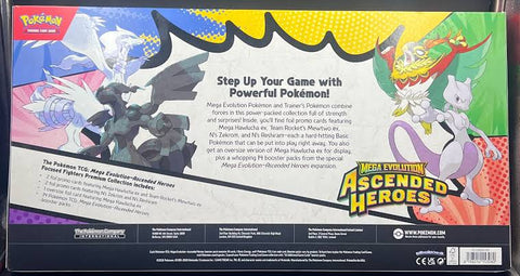 Pokemon TCG : Mega Evolution Ascended Heroes - Focused Fighters Premium Collection