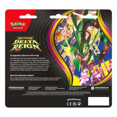 Pokemon TCG : Mega Evolution 6 - Delta Reign 3 Pack Blister