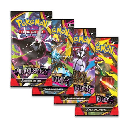 Pokemon TCG : Mega Evolution 5 - Pitch Black Booster Bundle [ Pre-order - Stocks in 17th July ]