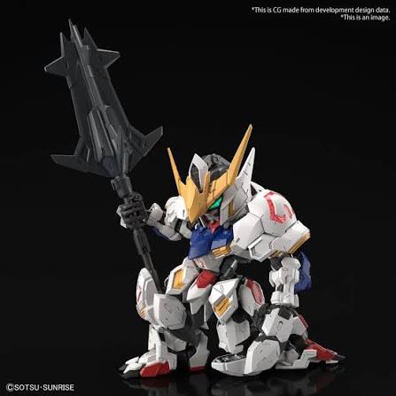 Bandai MGSD : ASW-G-08 Gundam Barbatos