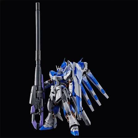 P-Bandai RG 1/144 : Hyper Mega Bazooka Launcher For Hi-Nu Gundam & Fin Funnel Display Set