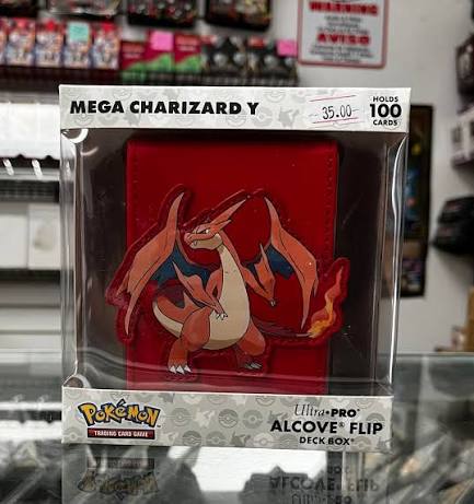 Pokemon TCG : Mega Charizard Y Alcove Flip Deck Box