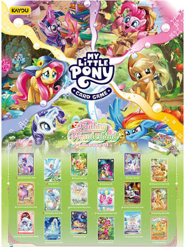 Kayou My Little Pony TCG : Fantasy Wonderlands [ Booster Pack 01 ] Series 1