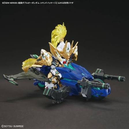 Bandai SDW Heroes The Legend Of Dragon Knight : 27 Zhao Yun 00 Gundam Command Package