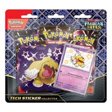 Pokemon TCG : SV4.5 Paldean Fates Tech Sticker Blister