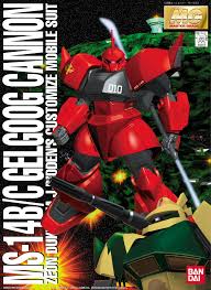 Bandai MG 1/100 : MS-14B/C Gelgoog Cannon ( J.Ridden's Customize Use )