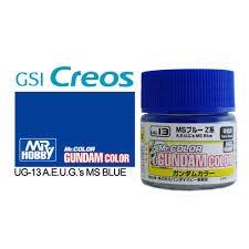 Mr Hobby Gundam Color Paint UG-13 Semi-Gloss MS Zeta Blue