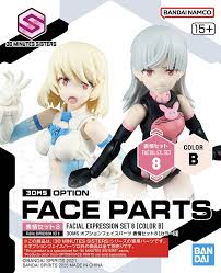 30MS : Option Face Parts : Facial Expression Set 8 Color B