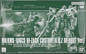 HG 1/144 RMS-106CS Hi-Zack Custom (A.O.Z.Re-Boot Ver.) P-Bandai