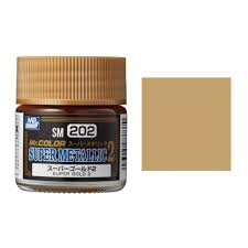 Mr Hobby SM202 Mr Super Metallic Super Gold