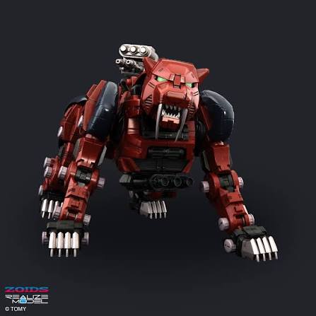 Takara Tomy Zoids 1/100 : RMZ-015/EZ-016 Saber Tiger ( Raven Special ) [ Tiger Type ]