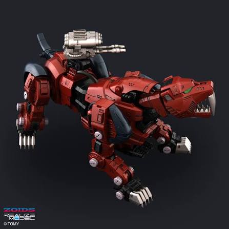 Takara Tomy Zoids 1/100 : RMZ-015/EZ-016 Saber Tiger ( Raven Special ) [ Tiger Type ]