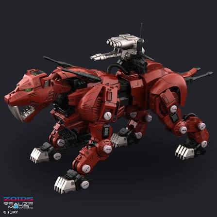 Takara Tomy Zoids 1/100 : RMZ-015/EZ-016 Saber Tiger ( Raven Special ) [ Tiger Type ]